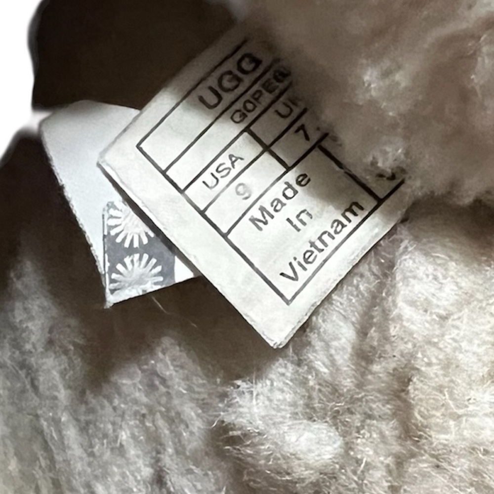 UGG Scuffette Chestnut Brown Slippers Shoes Slip On Women's Size 9